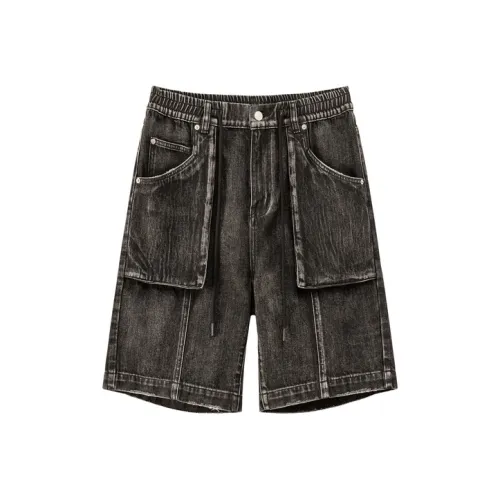 NO ONE ELSE Джинсовые шорты Унисекс