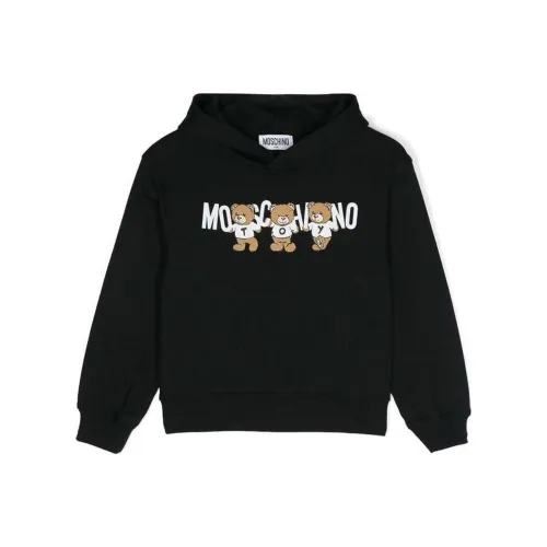 MOSCHINO Черный Kids Свитшоты