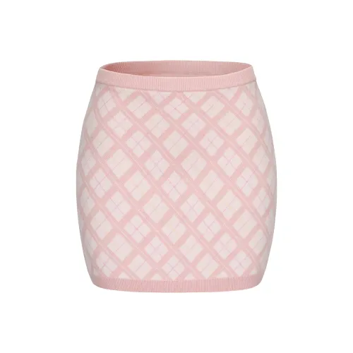 NANA JACQUELINE Повседневные короткие юбки Женские Розовый