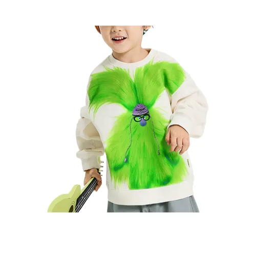 Woobaby Толстовка SS25 Strange Кролик Белый Дети Возраст 3-7 лет