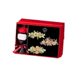 TW431 Освежающий Жемчужный Цветочный Заколка для волос Наборы Одежды