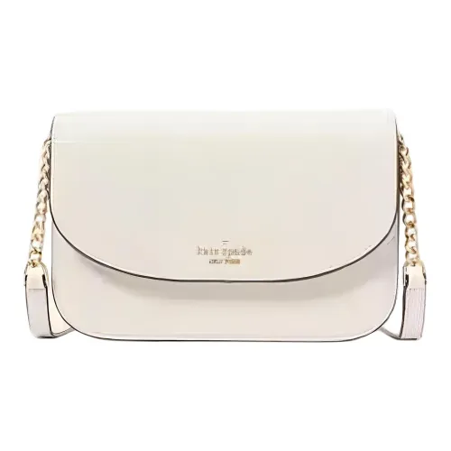 Kate Spade Утонченный GRAIN LEATHER Сумка через плечо Женская Sheepskin Бумага Белый