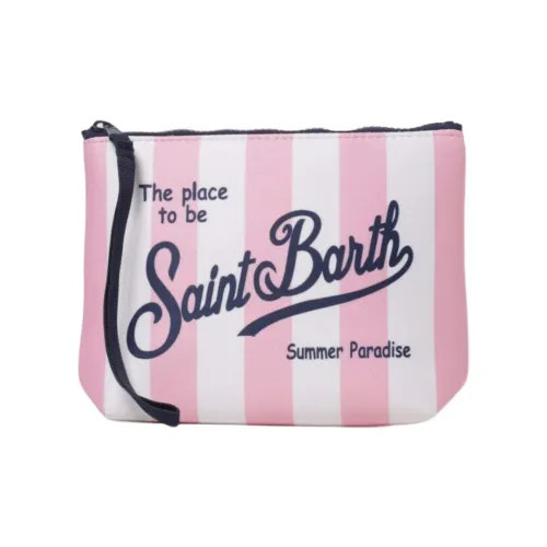 MC2 SAINT BARTHELEMY Neoprene Clutch Женские Розовый и Белый