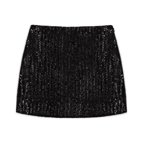Anine Bing Повседневные короткие юбки Женские Черный