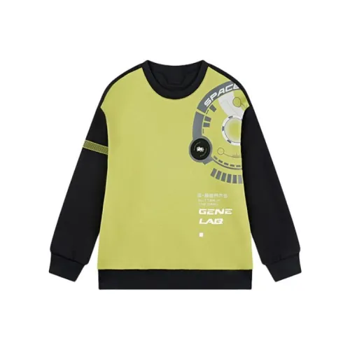 QIAODAN Каньон Зеленый Школьный возраст Свитшоты