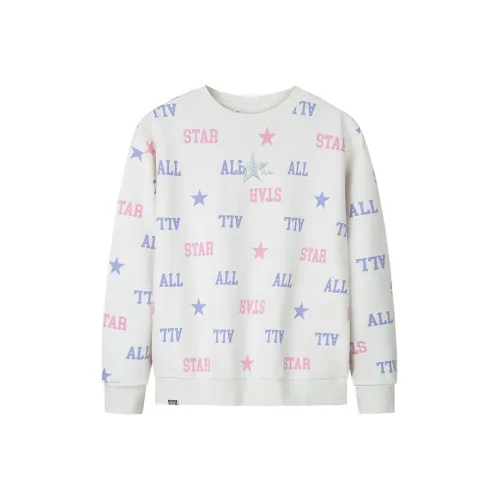 Конверс Толстовка Классический стиль Белый Дети Возраст 3-7 лет