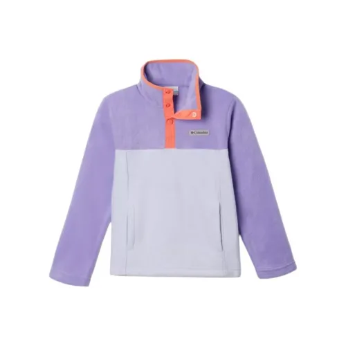 Коллаборация Columbia Steens Куртки и Пальто Пейсли-фиолетовый Подростки