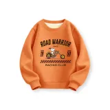 Байкер Nubi-W, жженый оранжевый, флисовая подкладка