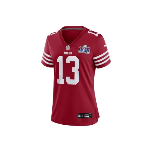 nike Brock Purdy San Francisco 49ers Супер Боул LVIII Футбол Джерси Женские Алый