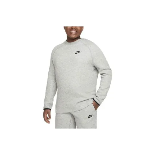 Nike Sportswear Tech Fleece Толстовка Детская Серого цвета