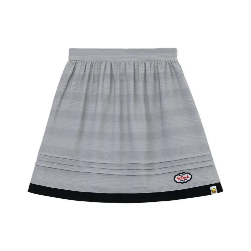 B.Duck Повседневные короткие юбки Женские Серый
