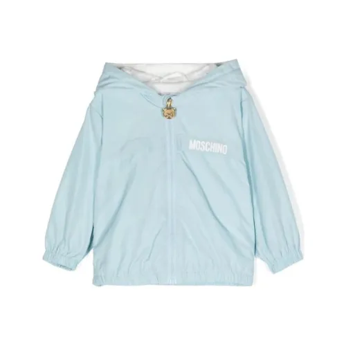 MOSCHINO SS24 Куртки и Пальто Детский Синий