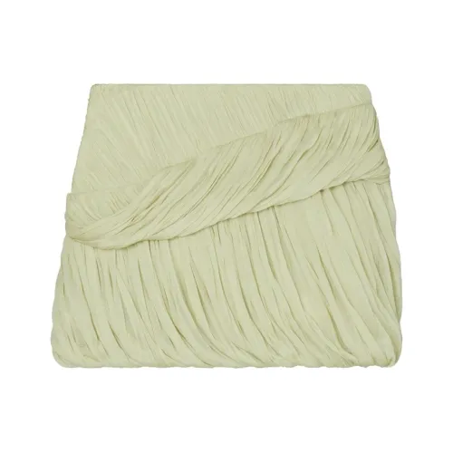 Tory Burch Повседневная короткая юбка женская шалфейно-зеленого цвета