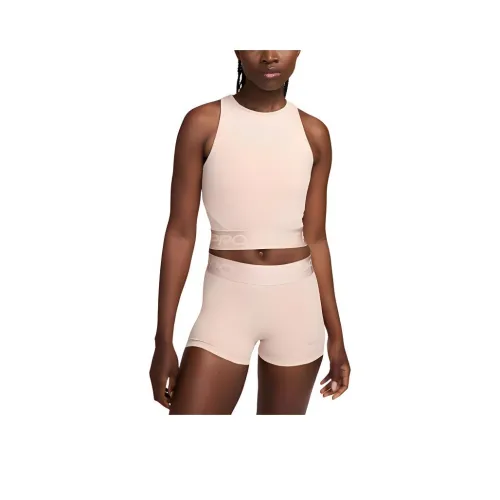 nike Pro Dri Fit Sport Жилеты Женские Бежевый