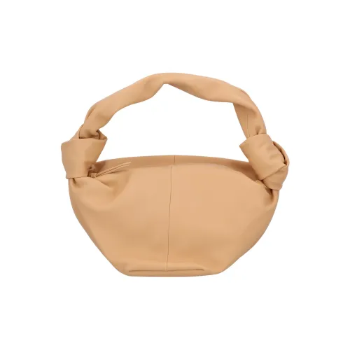 Bottega Veneta Сумка через плечо из коровьей кожи мини-сумка для женщин бежевого цвета