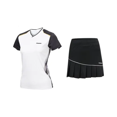 Kawasaki Комплект с юбкой Женские 2 шт Черный Золотой