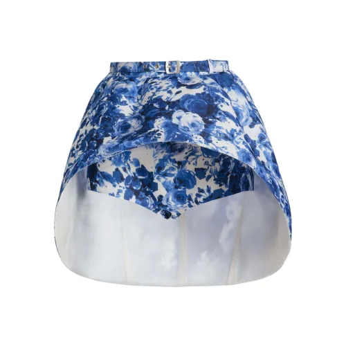 BALLY Повседневные короткие юбки Женские Синие