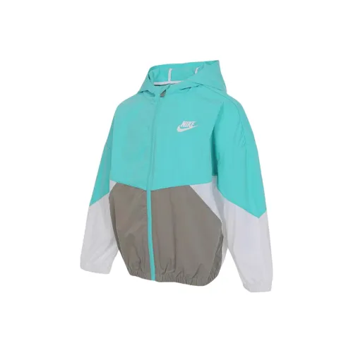 nike Куртки Пальто Зеленый Дети Возраст 3-7 Лет