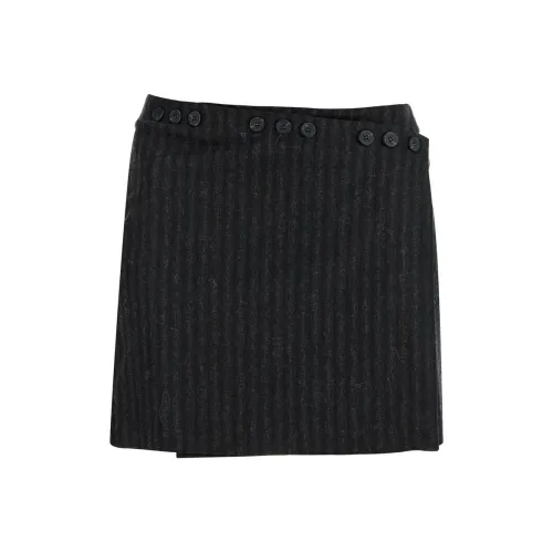 Paloma Шерсть Повседневные Короткие Юбки Женские Черный
