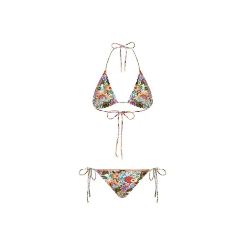 ETRO Multicoloured Bouquet Бикини Женские Многоцветные
