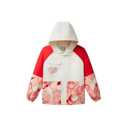 Antakids Куртки Пальто Темно-красный С принтом по всей поверхности Подростки