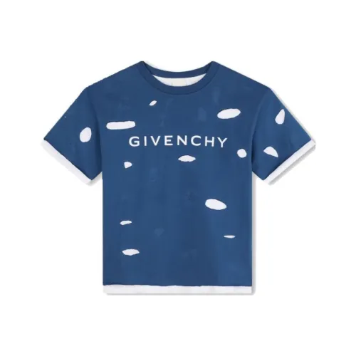 GIVENCHY T-рубашка SS24 синяя детская