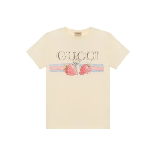 GUCCI Kids Рубашки цвета экрю