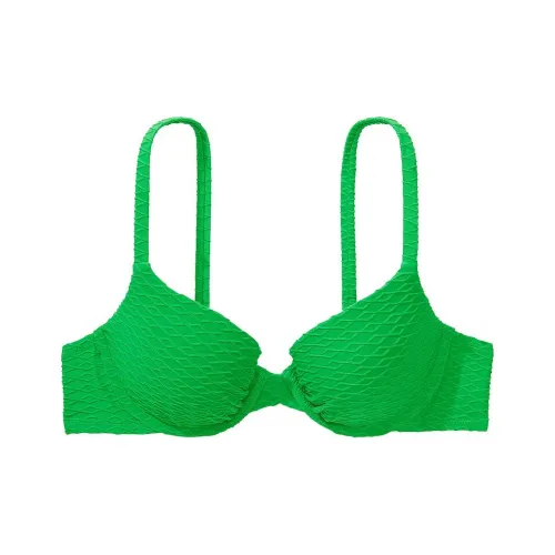 Victoria's Secret Розовый Mix Match Icon PUSH Up Бикини Топ Нефритово-зеленый Бикини Женские Жадеит Зеленый