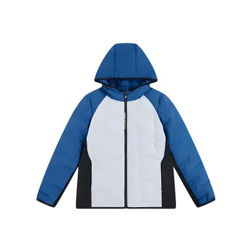 QIAODAN Пуховик Космический Синий Подростки