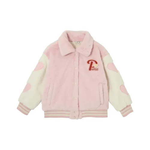 PUMA Хлопковый пуховик Sportstyle Series Dream Розовый Детский