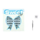 Гель-Бесплатно Перо Веер Маленькие звезды-близнецы *1[Включает щипцы]