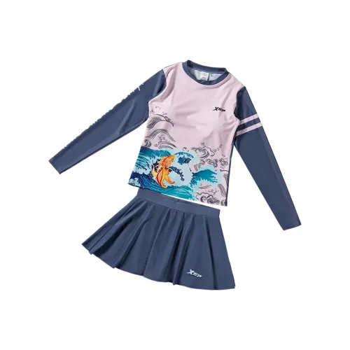 XTEP Двухкомпонентный купальник женский розовый