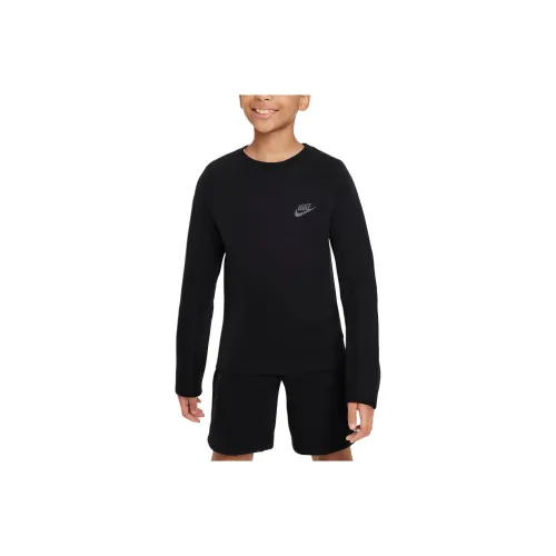 Nike Детская одежда Sportswear Tech Fleece Толстовка Детский Черный