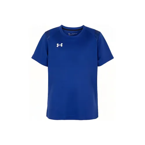 Under Armour Королевский синий Kids Т-рубашки