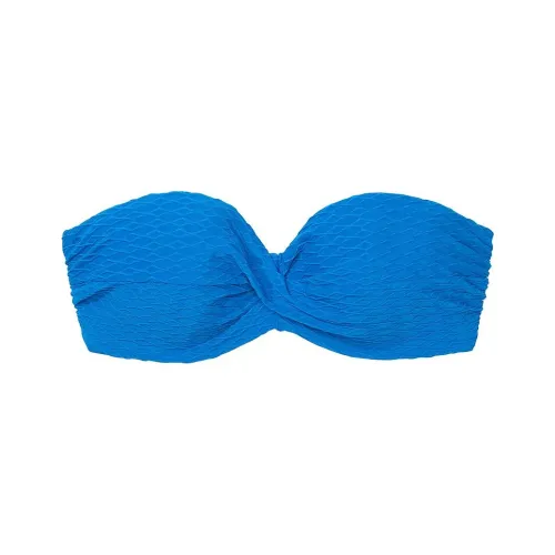 Victoria's Secret Розовый Mix Match Twist PUSH Up Бандо Топ Бикини Женские Astonishing Синий