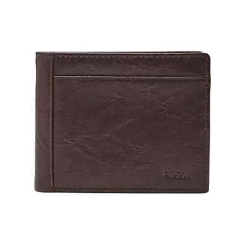 FOSSIL Кожа Кошелек Мужской Коричневый