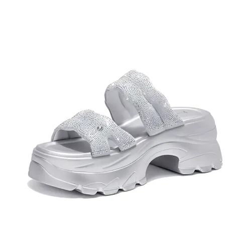 JESSICA SOPHIA Rhinestone Quick-Dry Slip-On Women's