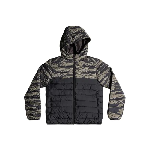 Quiksilver Куртки и Пальто Черный Серый Детский