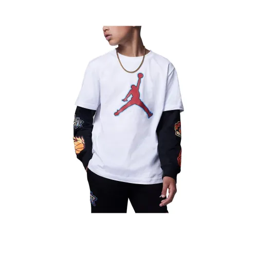 Джордан Белый Kids T-рубашки