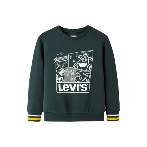 Levi's Толстовка Estate Зеленый Детский