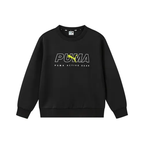 PUMA Толстовка PERFORMANCE BLACK для детей 3-7 лет