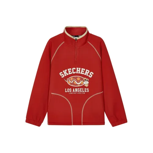 Skechers Свитшот Racing Красный Подростки