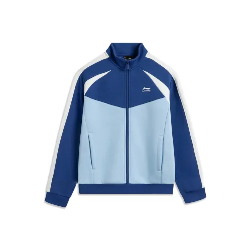 LINING YOUNG Sports Life Collection French Porcelain Синий/French Porcelain Синий/Aurora Синий Детские Толстовки
