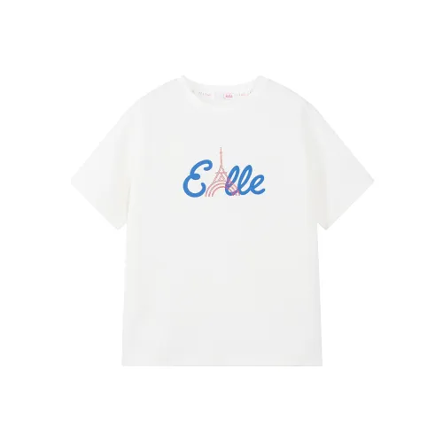 ELLE KIDS T-рубашка натуральный белый для детей 3-7 лет