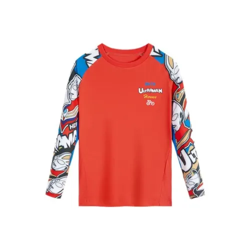 Antakids x ULTRAMAN T-рубашка The Lights Are Red and Orange Детская