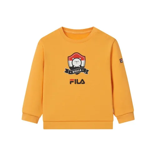 FILA Толстовка Бегония Желтая для детей 3-7 лет