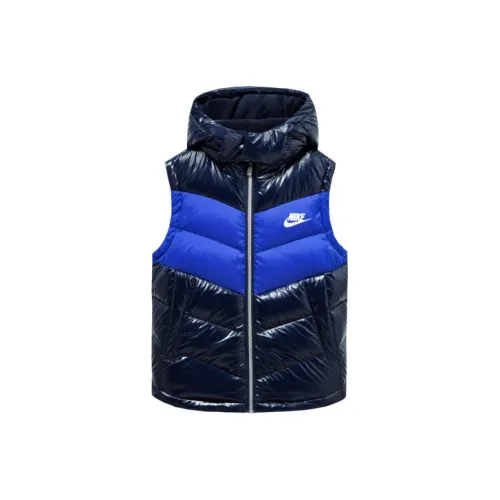 NIKE Темно-синий Kids Жилеты