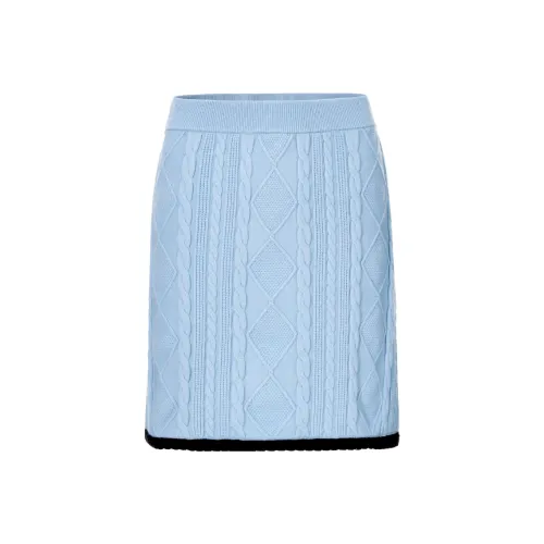 TAMMY TANGS Повседневные короткие юбки Женские Черный Синий Многоцветный