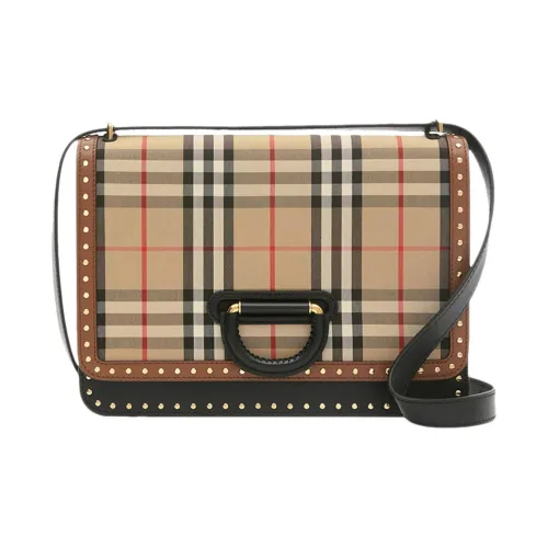 Burberry Кожа Сумка через плечо Женская Коричневая