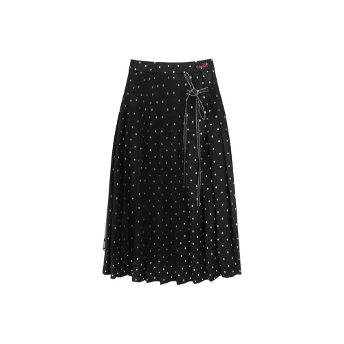 UNIFREE Плиссированная Длинная Юбка Женская